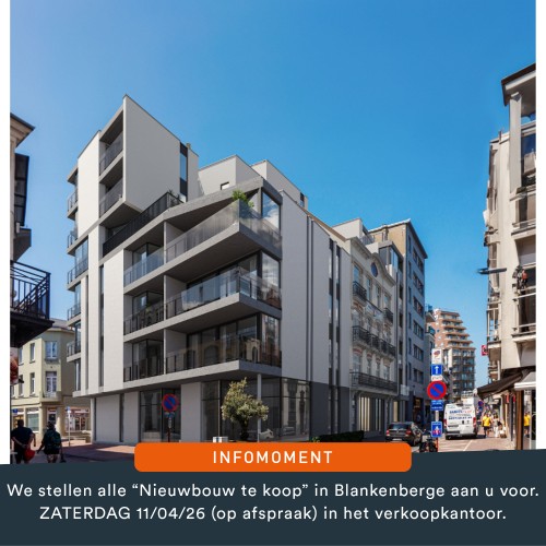 Nieuwbouw te koop Blankenberge - Caenen 3644906 - 3746001023000098943