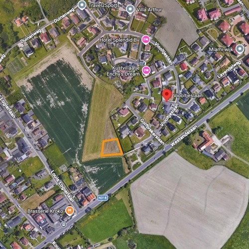 Grond te koop Middelkerke - Caenen 4421376 - 3746001023000109858